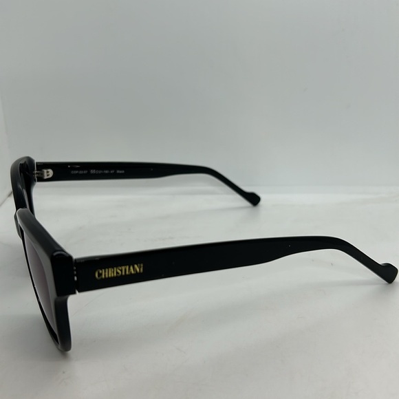 Christian of Paris Women’s COP22-07 Sunglasses. Frames Black 55-21-150 NWT main image 4